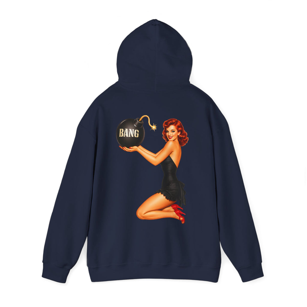 Vintage American Bang Pin Up - Hoodie