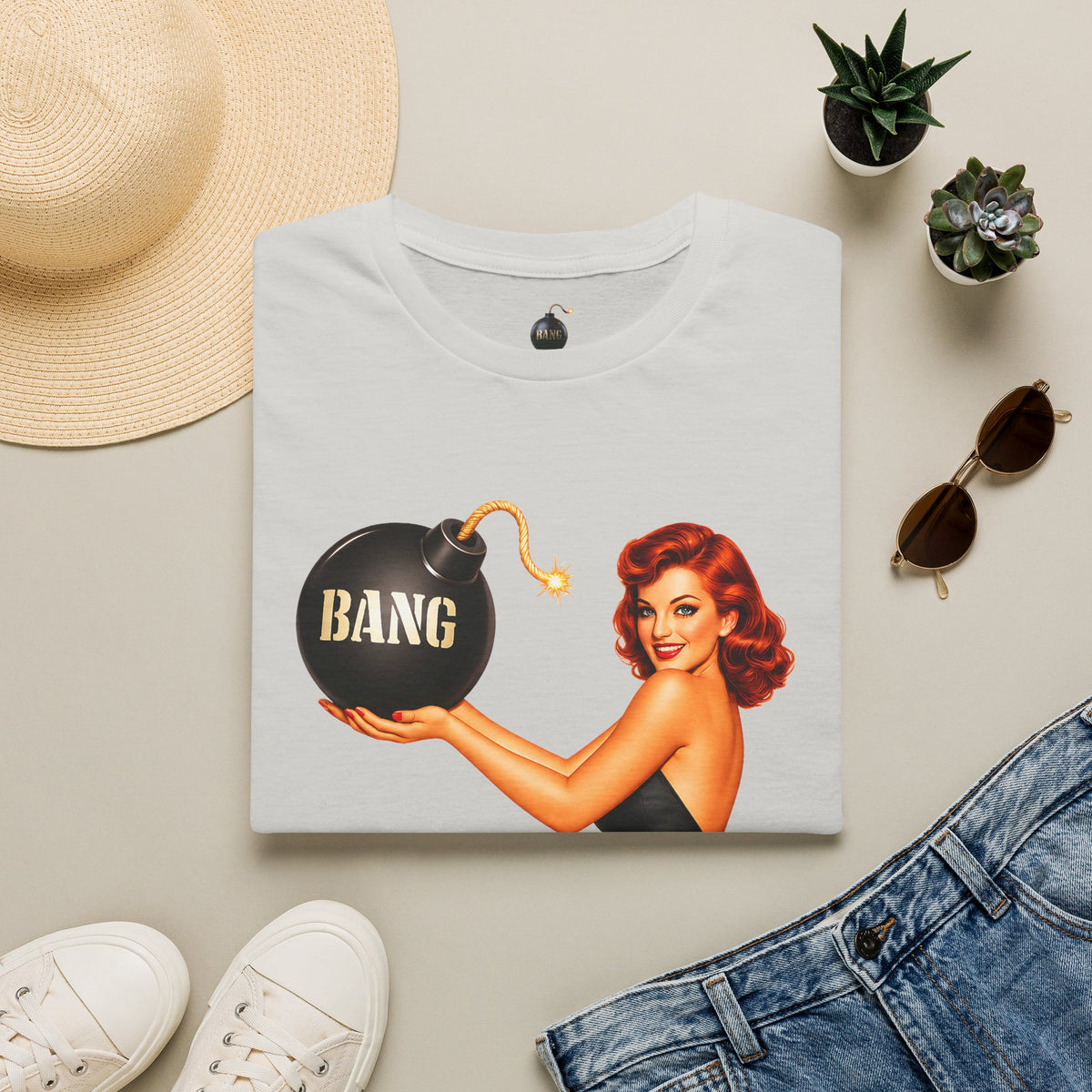 Vintage Bang Pin Up-short sleeve