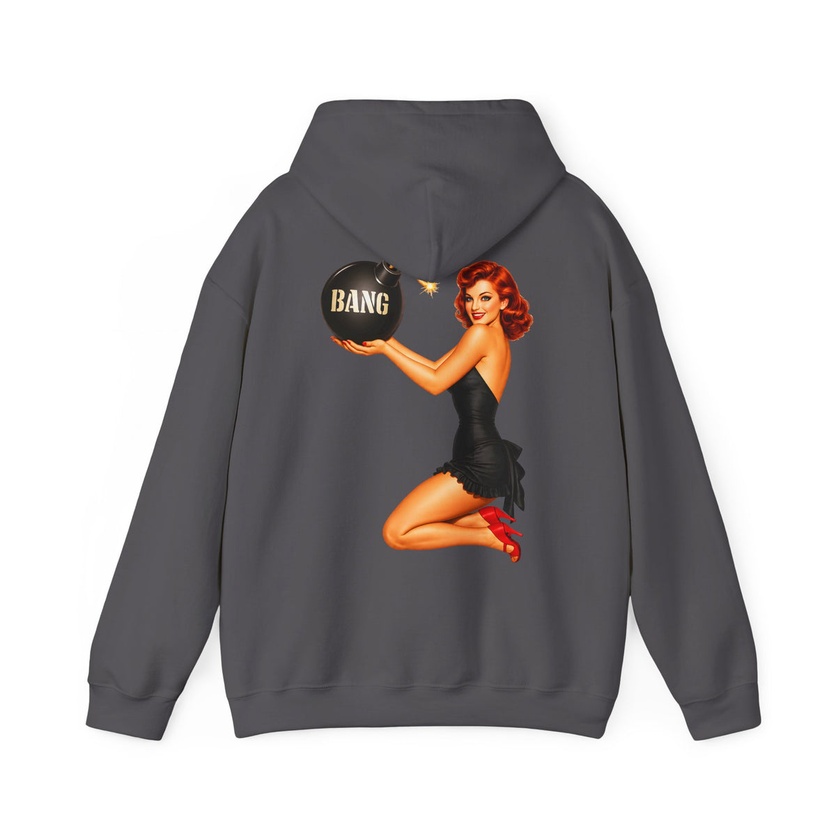 Vintage American Bang Pin Up - Hoodie