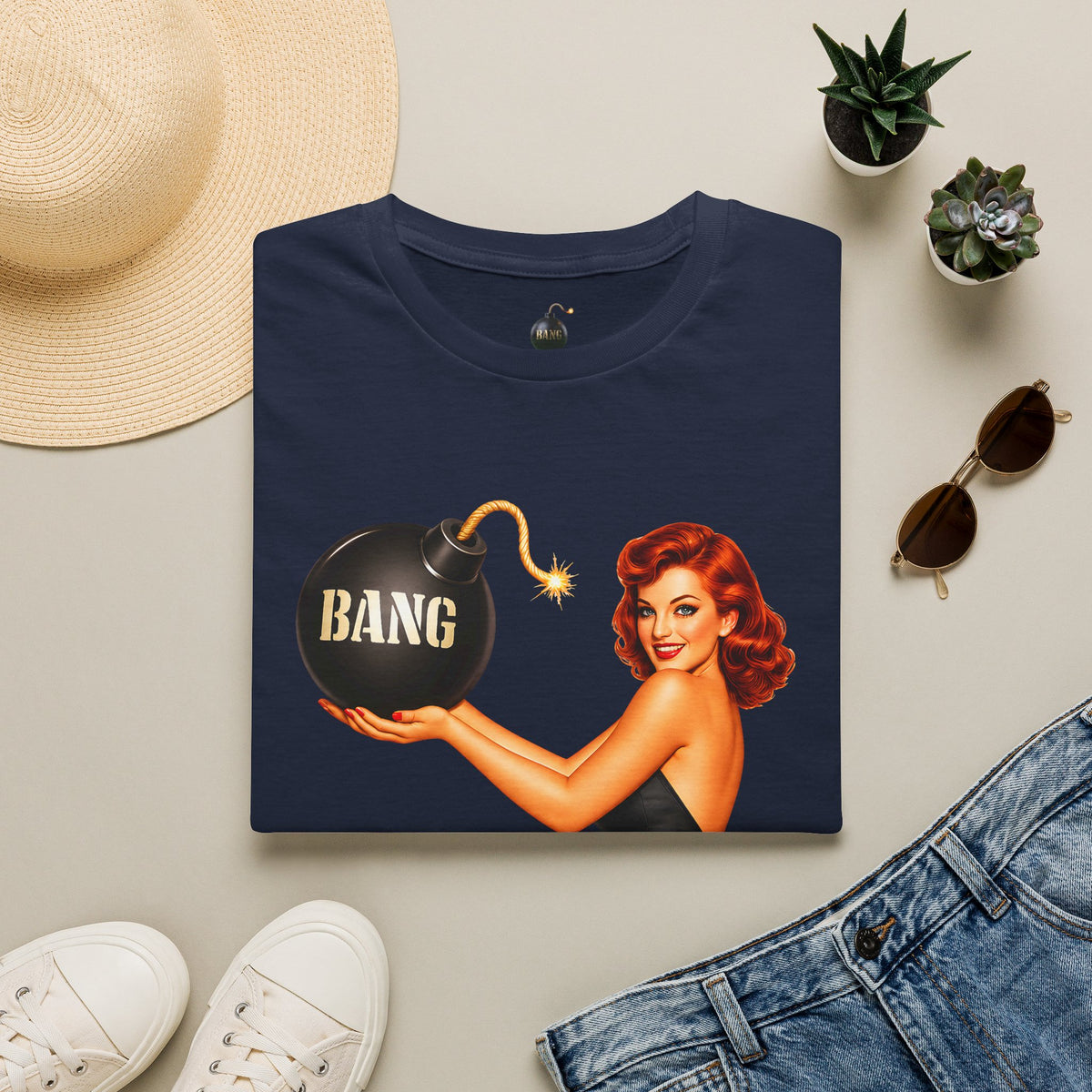 Vintage Bang Pin Up-short sleeve