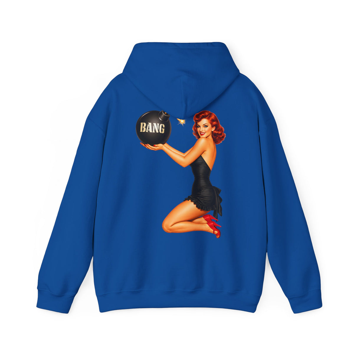 Vintage American Bang Pin Up - Hoodie