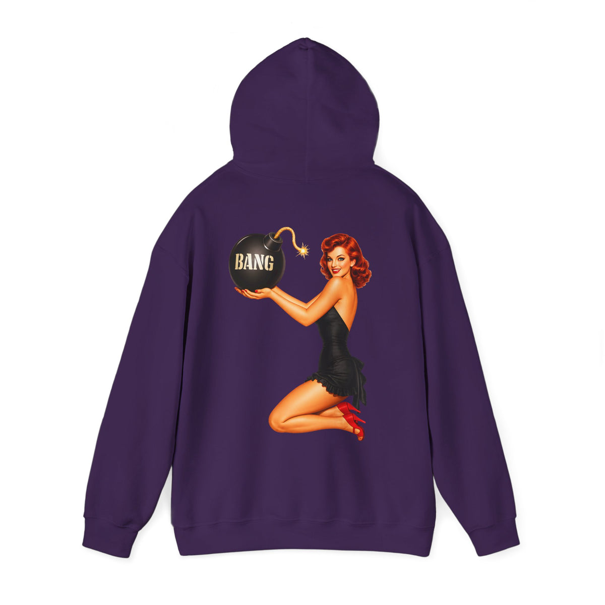 Vintage American Bang Pin Up - Hoodie