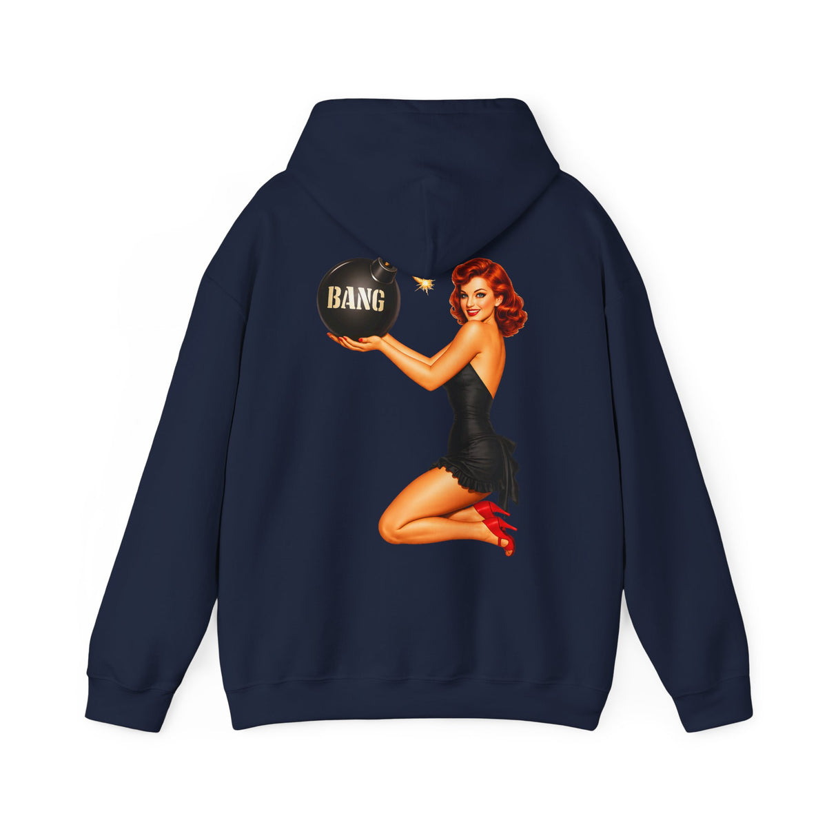 Vintage American Bang Pin Up - Hoodie