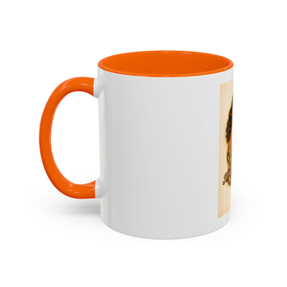 Vintage Pin-Up Coffee Mug – "One Bite Infinite Consequences" Retro Design
