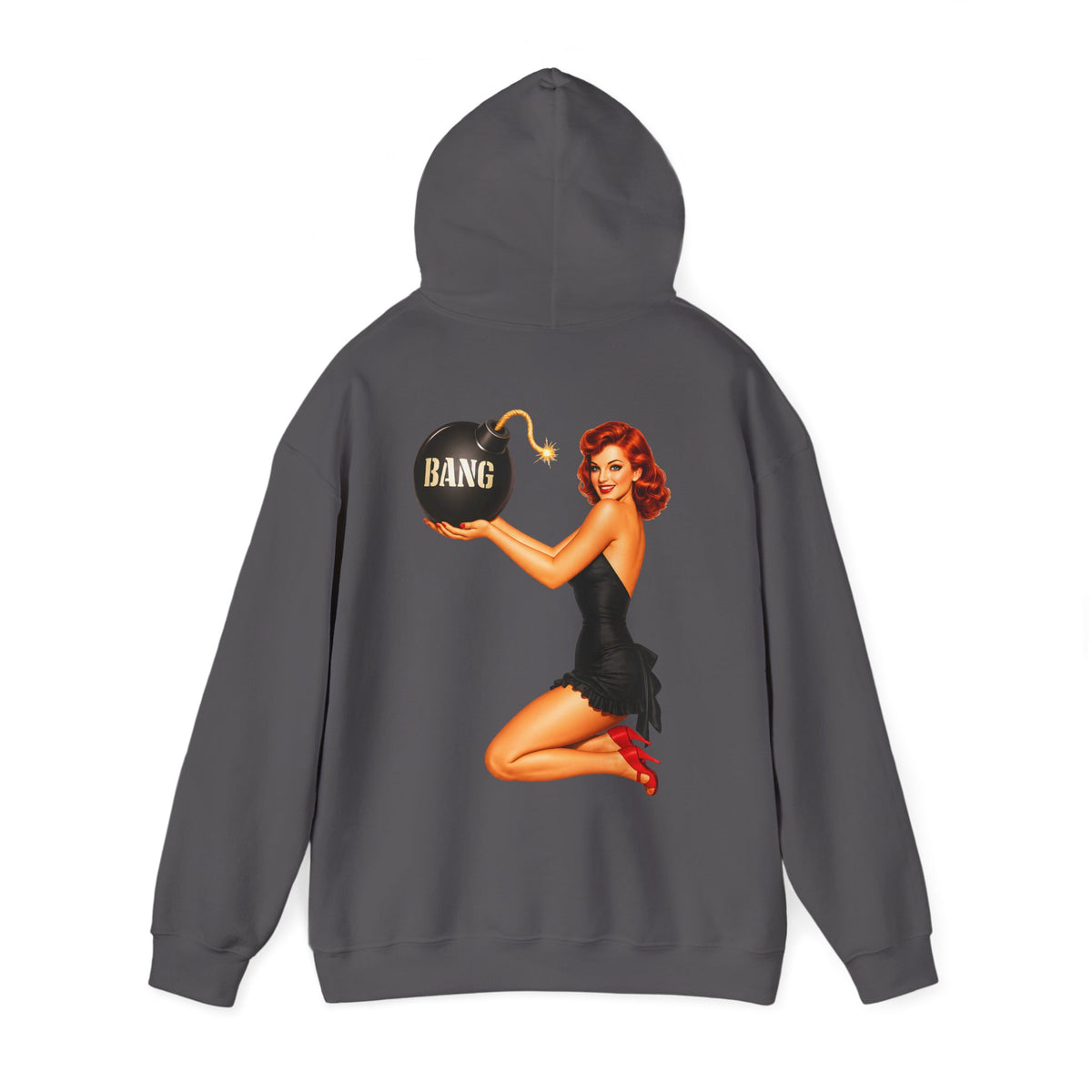Vintage American Bang Pin Up - Hoodie