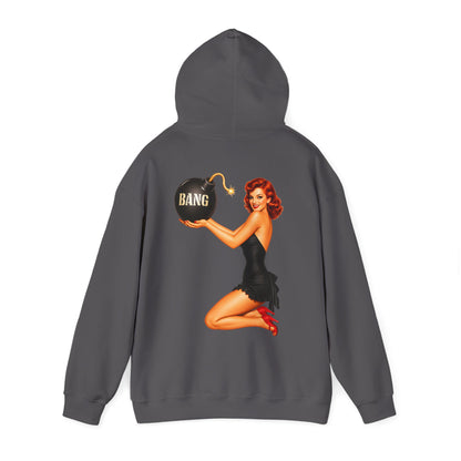 Vintage American Bang Pin Up - Hoodie