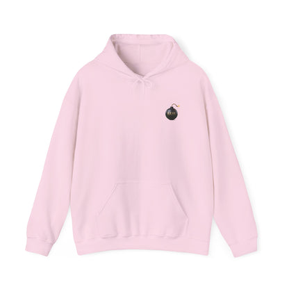 "Don't Let Your Feelings Turn Into Felonies" Retro Pin-Up Hoodie