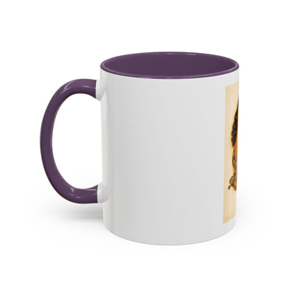 Vintage Pin-Up Coffee Mug – "One Bite Infinite Consequences" Retro Design