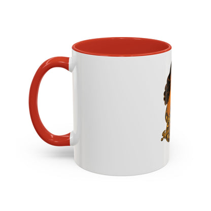 Vintage Pinup Coffee Mug — "One Bite... Infinite Consequences"