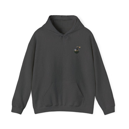 "Don't Let Your Feelings Turn Into Felonies" Retro Pin-Up Hoodie