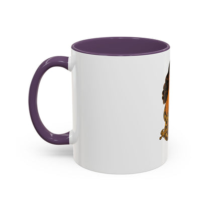 Vintage Pinup Coffee Mug — "One Bite... Infinite Consequences"