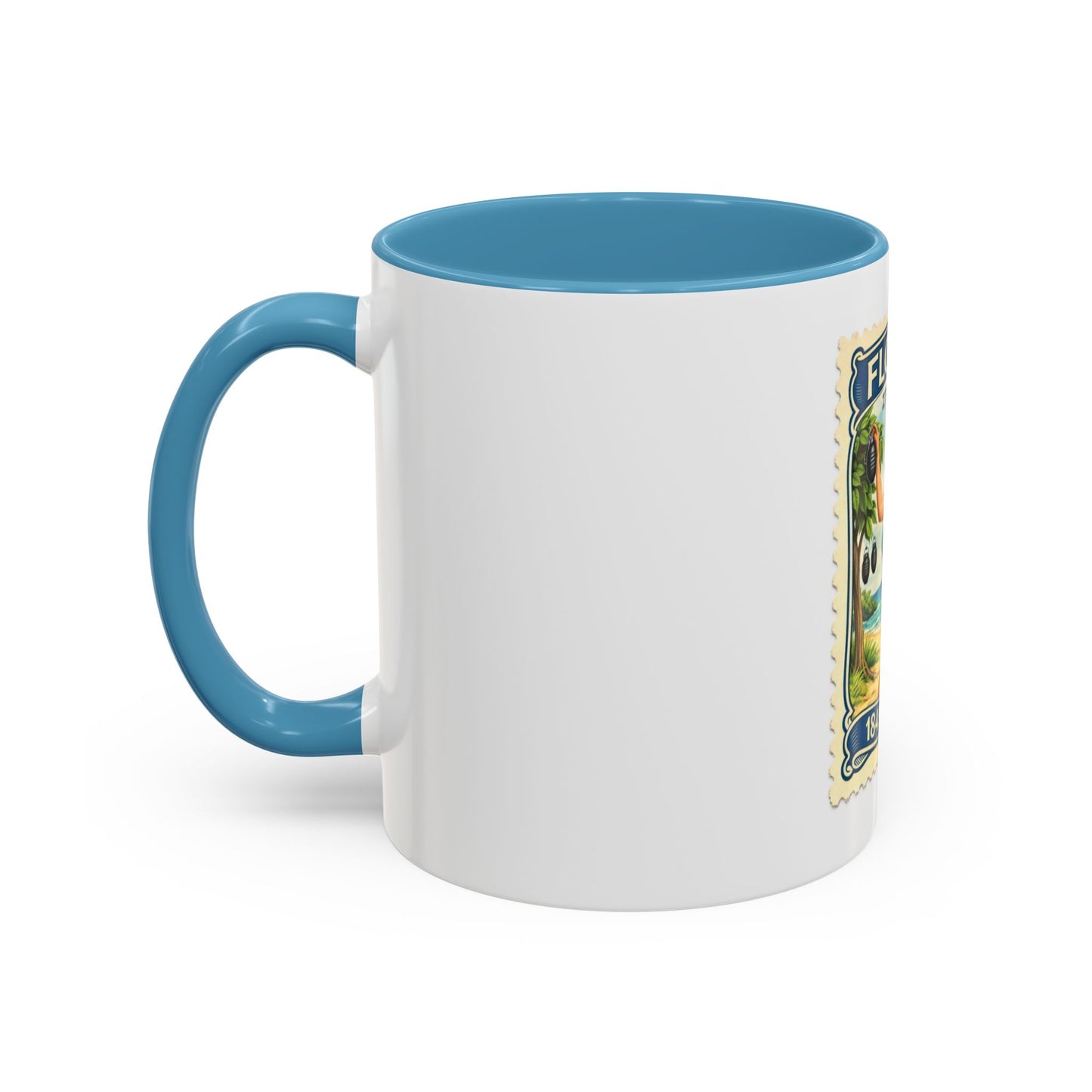 Florida Vintage Pin-Up Coffee Mug — 11/15oz Accent Mug (1845–2026)