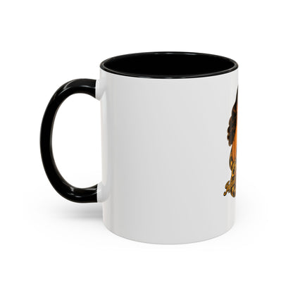Vintage Pinup Coffee Mug — "One Bite... Infinite Consequences"