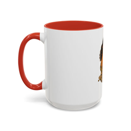 Vintage Pinup Coffee Mug — "One Bite... Infinite Consequences"
