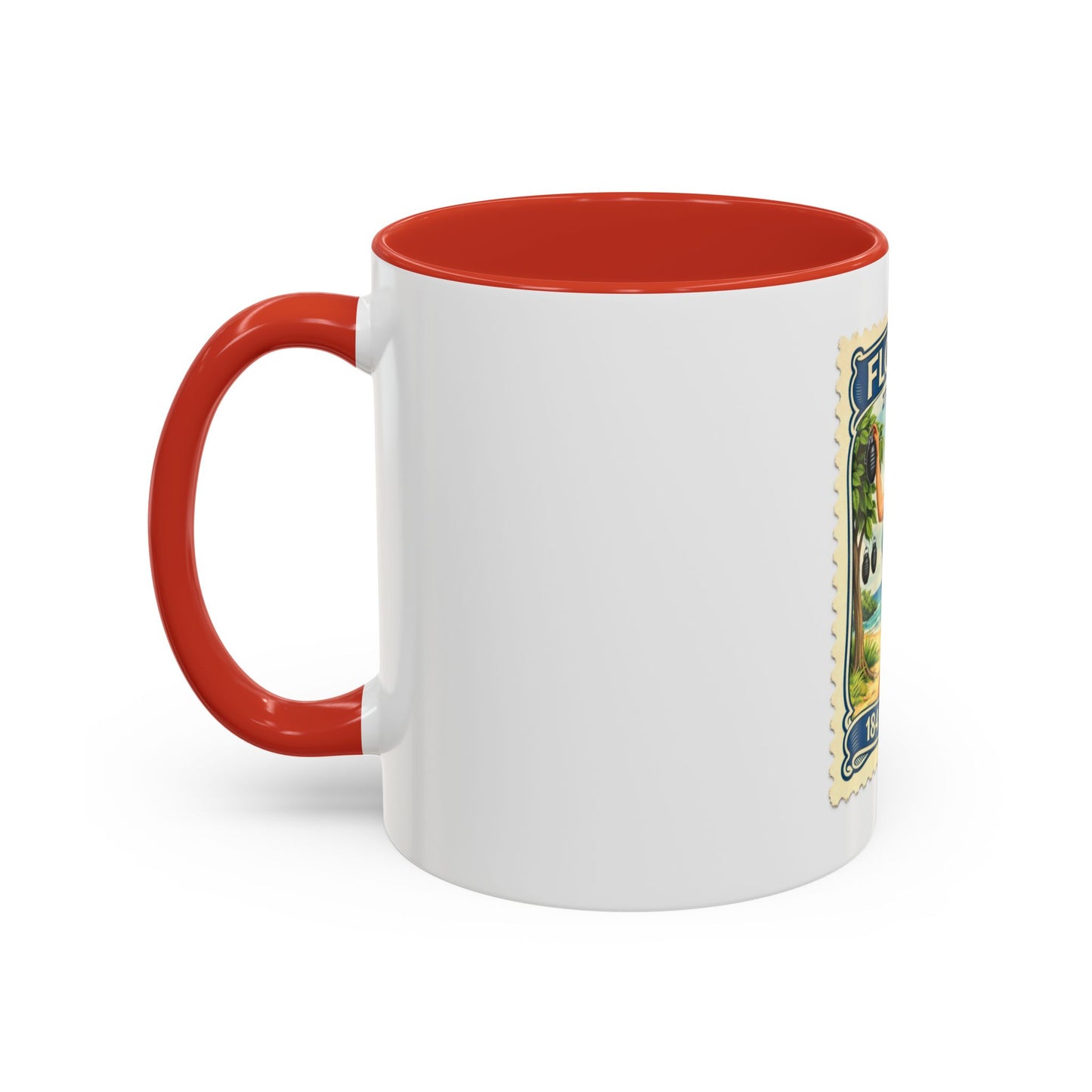 Florida Vintage Pin-Up Coffee Mug — 11/15oz Accent Mug (1845–2026)