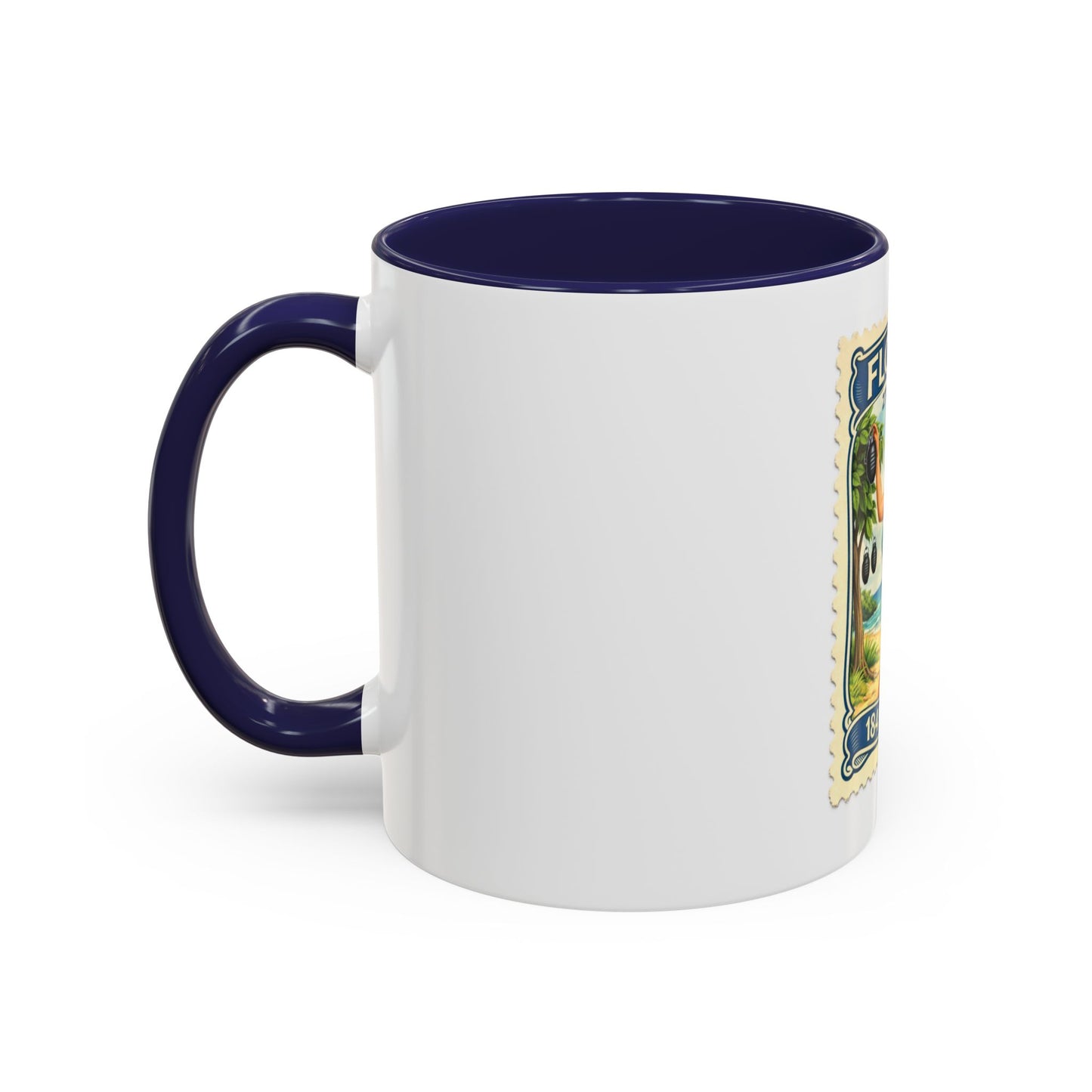 Florida Vintage Pin-Up Coffee Mug — 11/15oz Accent Mug (1845–2026)