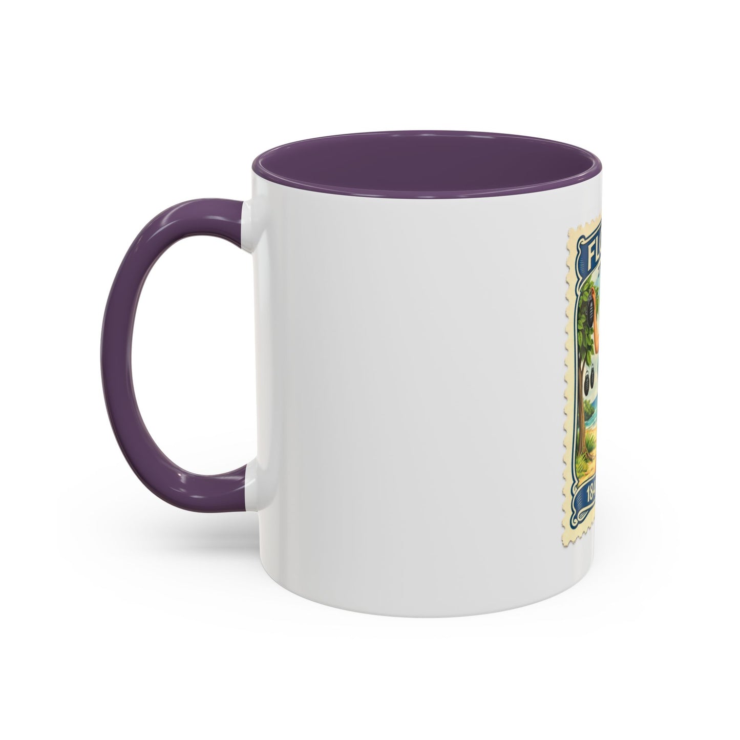 Florida Vintage Pin-Up Coffee Mug — 11/15oz Accent Mug (1845–2026)