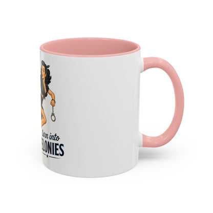Retro Pin-Up 'Don't Let Your Feelings Become Felonies Coffee Mug
