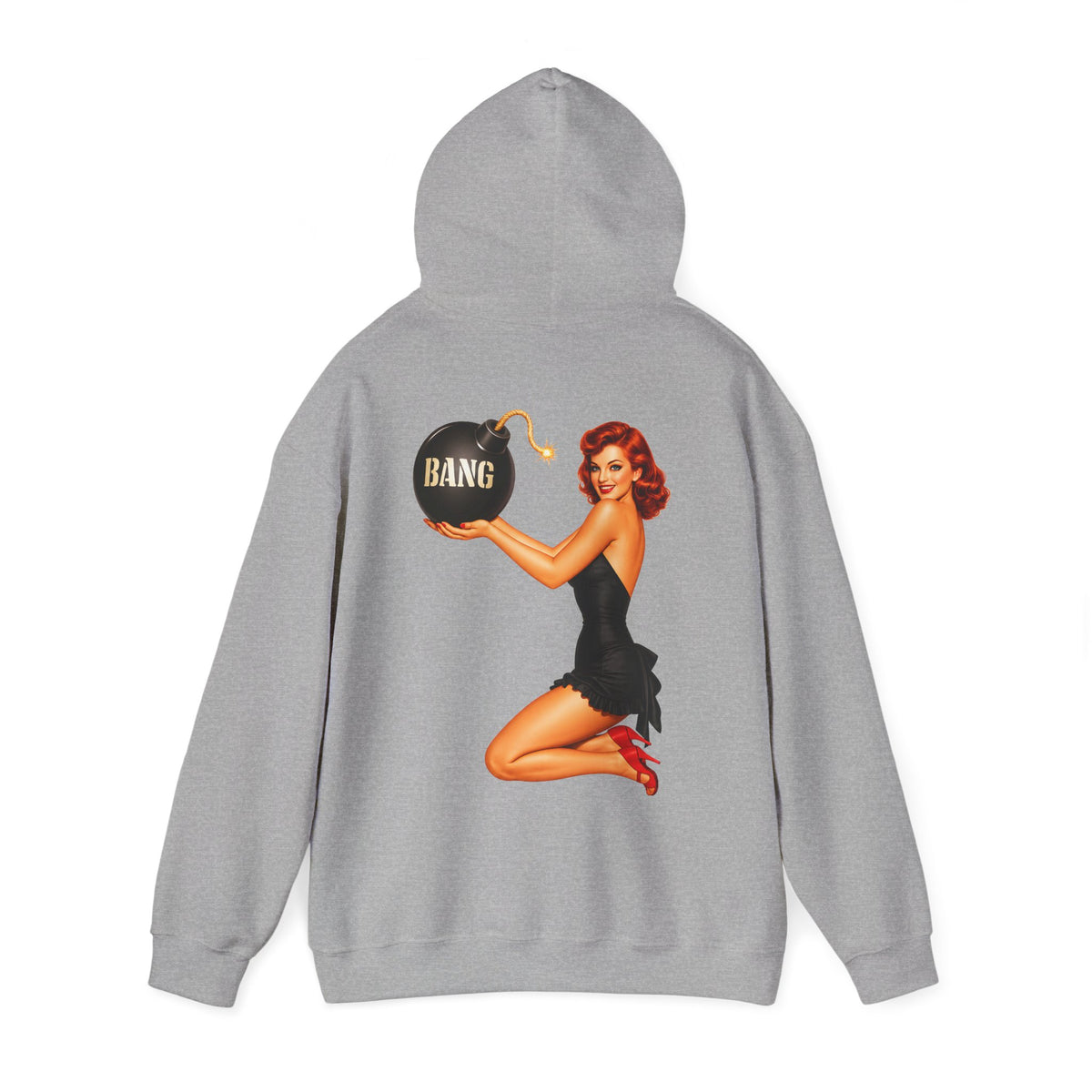 Vintage American Bang Pin Up - Hoodie