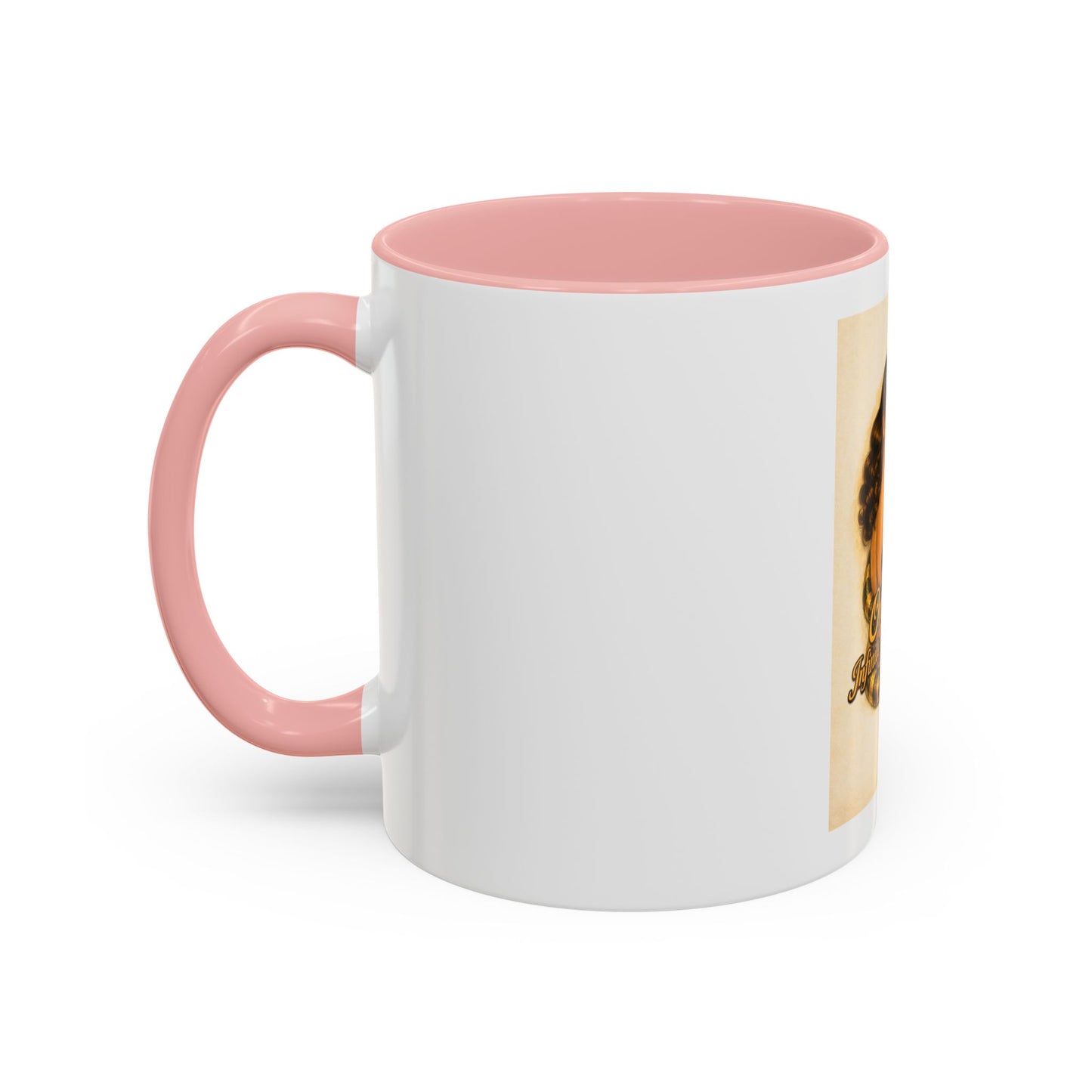 Vintage Pin-Up Coffee Mug – "One Bite Infinite Consequences" Retro Design