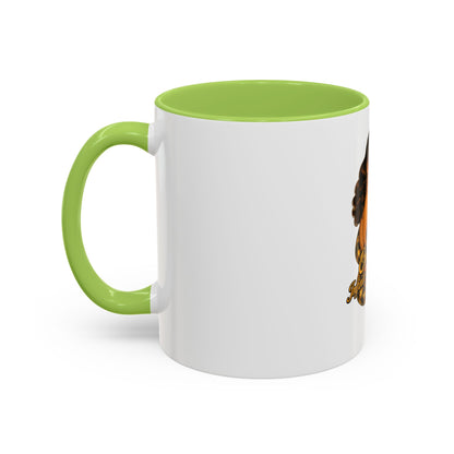 Vintage Pinup Coffee Mug — "One Bite... Infinite Consequences"