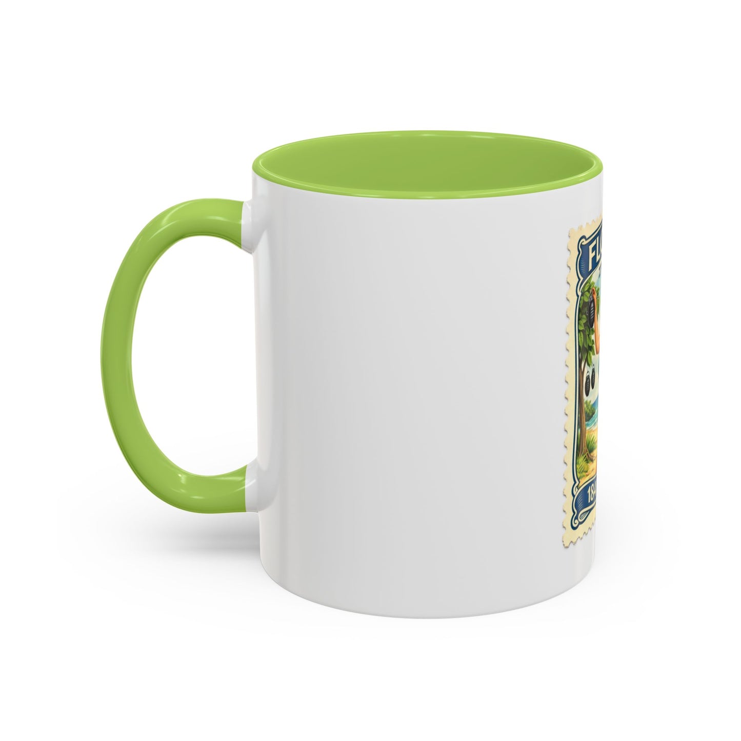 Florida Vintage Pin-Up Coffee Mug — 11/15oz Accent Mug (1845–2026)