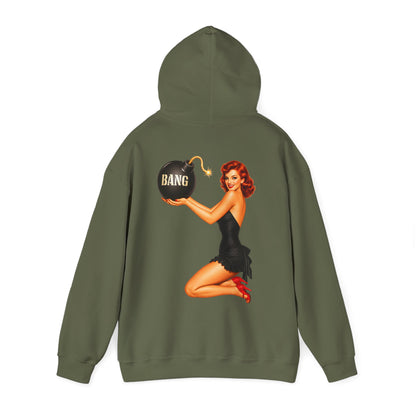 Vintage American Bang Pin Up - Hoodie