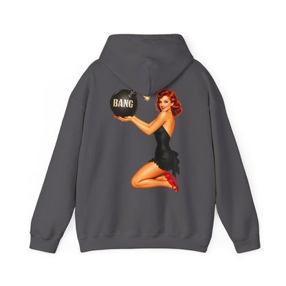 Vintage American Bang Pin Up - Hoodie