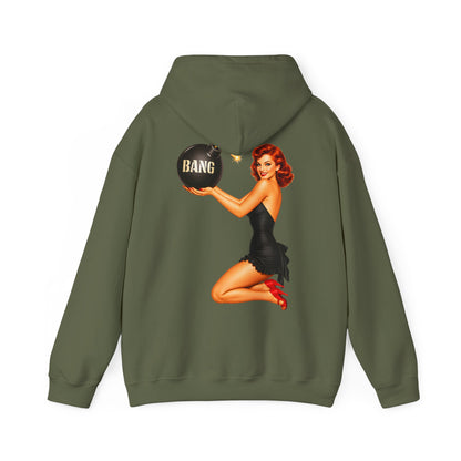Vintage American Bang Pin Up - Hoodie