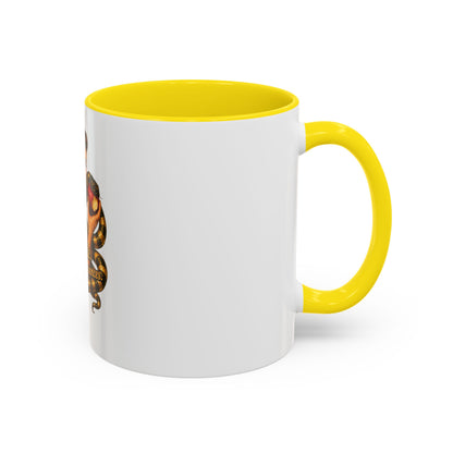 Vintage Pinup Coffee Mug — "One Bite... Infinite Consequences"