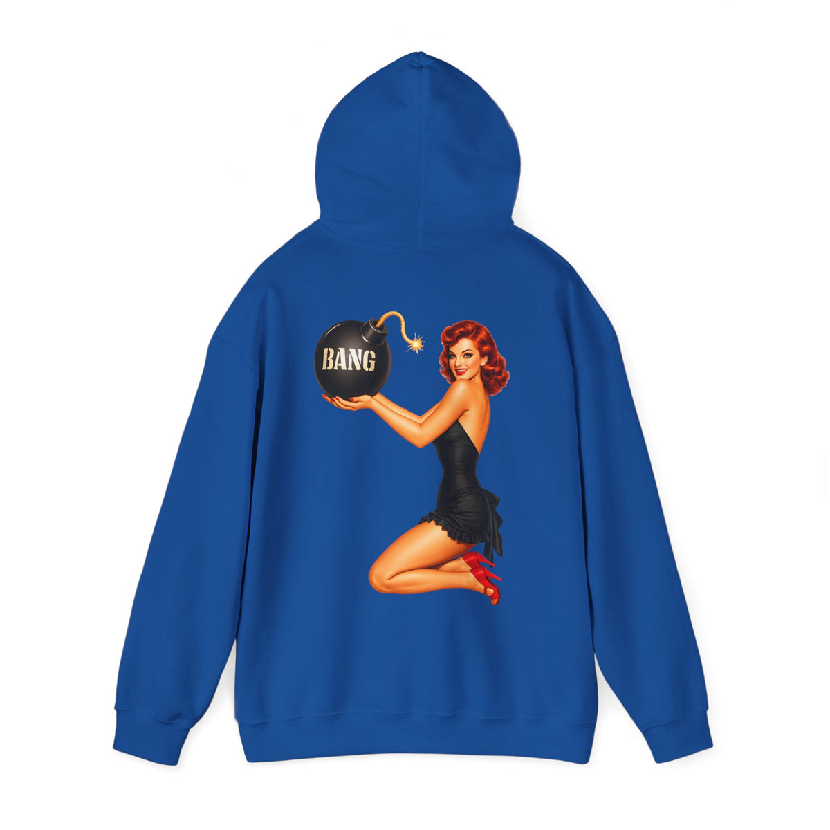 Vintage American Bang Pin Up - Hoodie