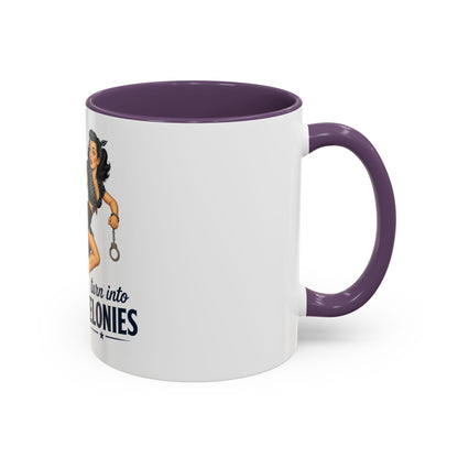 Retro Pin-Up 'Don't Let Your Feelings Become Felonies Coffee Mug