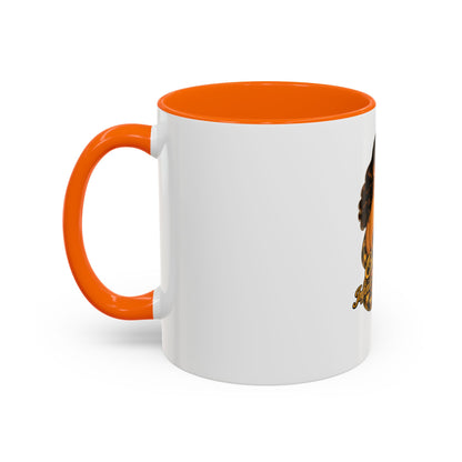 Vintage Pinup Coffee Mug — "One Bite... Infinite Consequences"