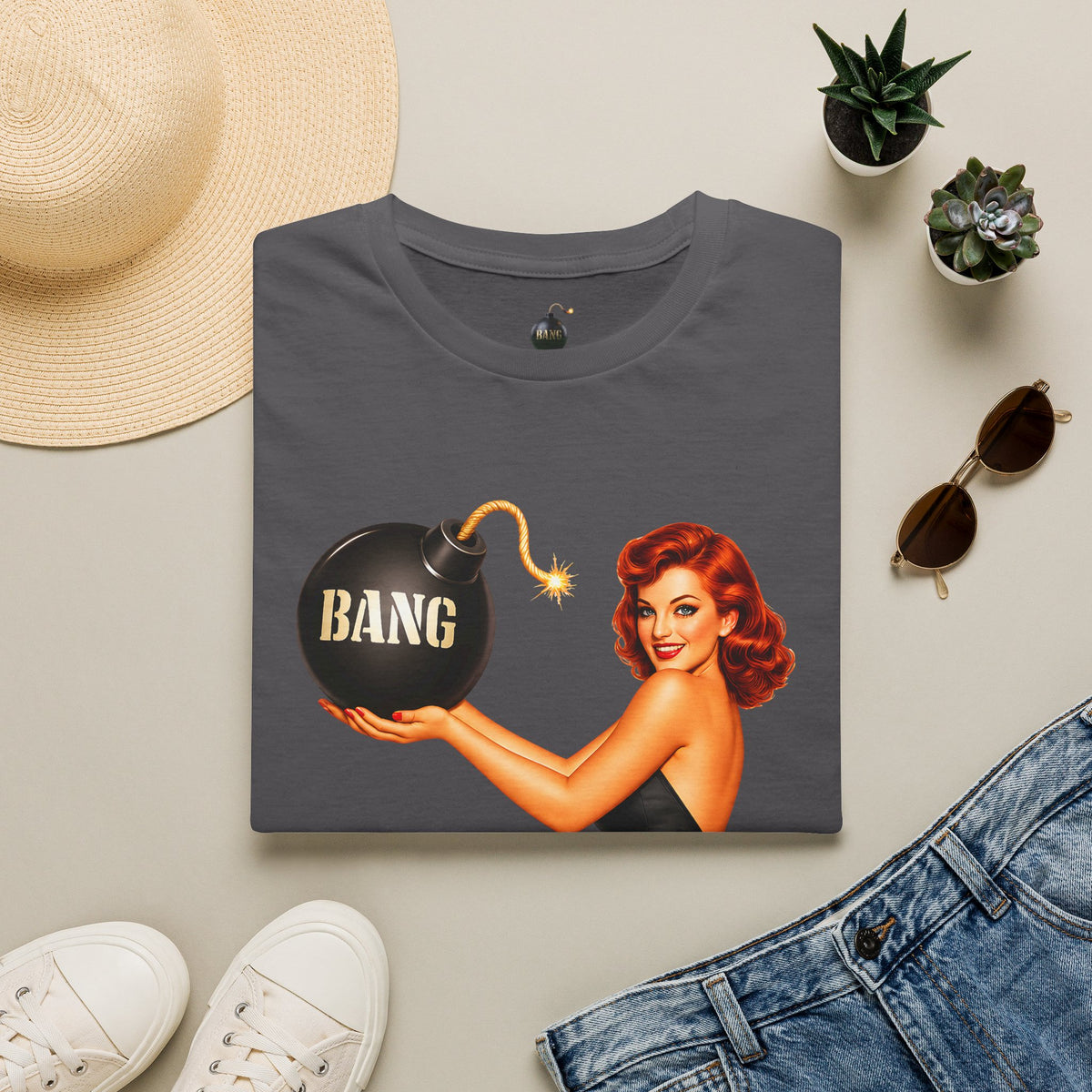Vintage Bang Pin Up-short sleeve