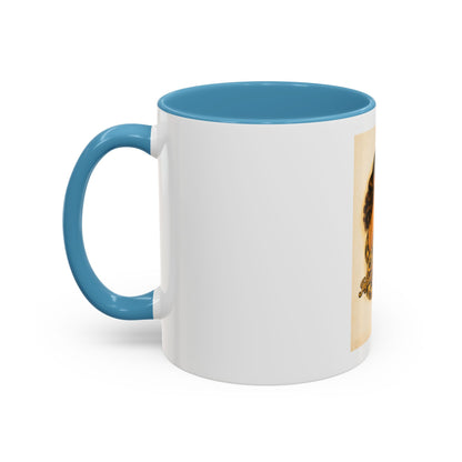 Vintage Pin-Up Coffee Mug – "One Bite Infinite Consequences" Retro Design