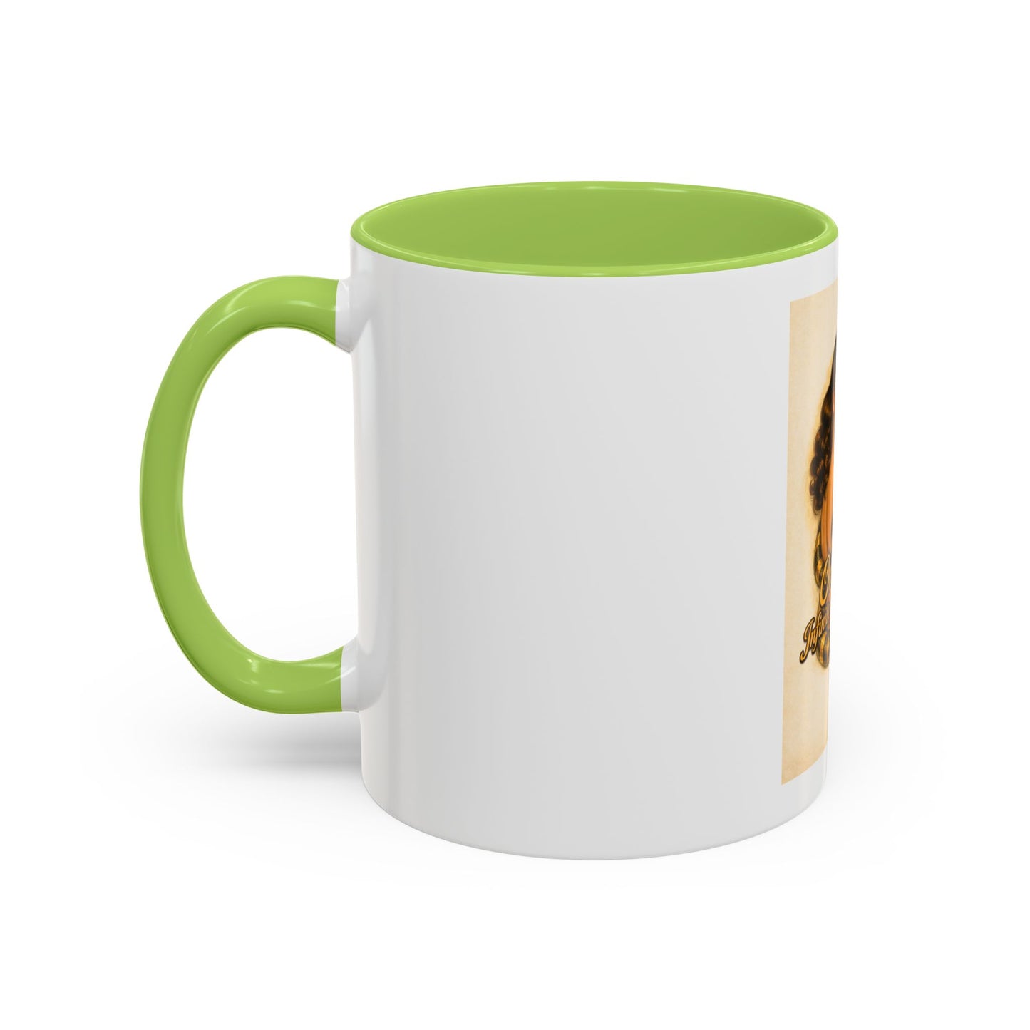 Vintage Pin-Up Coffee Mug – "One Bite Infinite Consequences" Retro Design