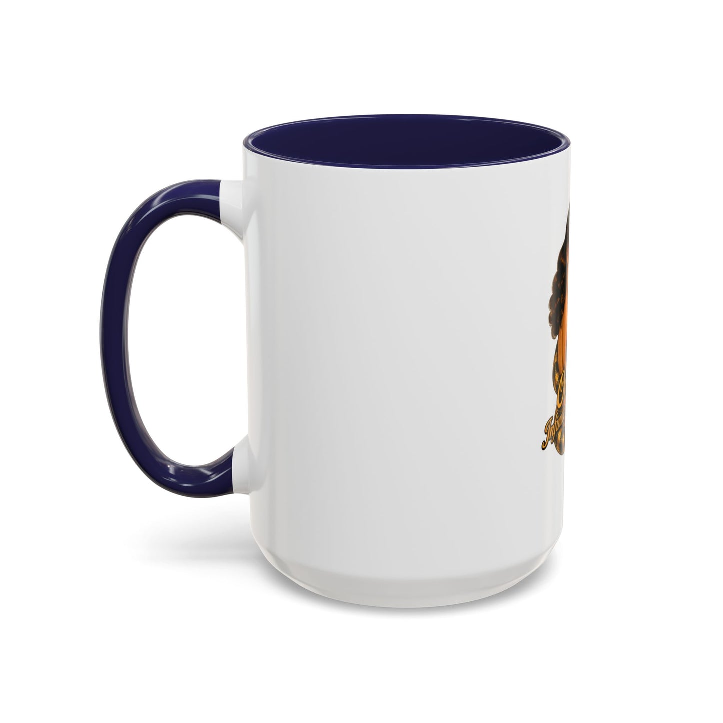 Vintage Pinup Coffee Mug — "One Bite... Infinite Consequences"