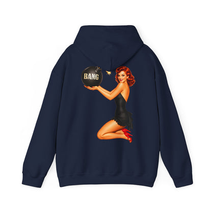 Vintage American Bang Pin Up - Hoodie