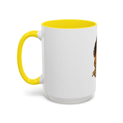 Vintage Pinup Coffee Mug — "One Bite... Infinite Consequences"