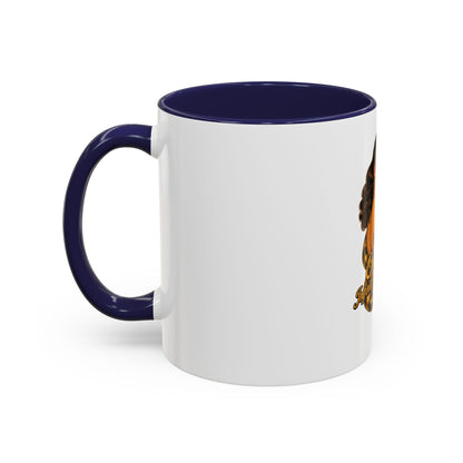 Vintage Pinup Coffee Mug — "One Bite... Infinite Consequences"