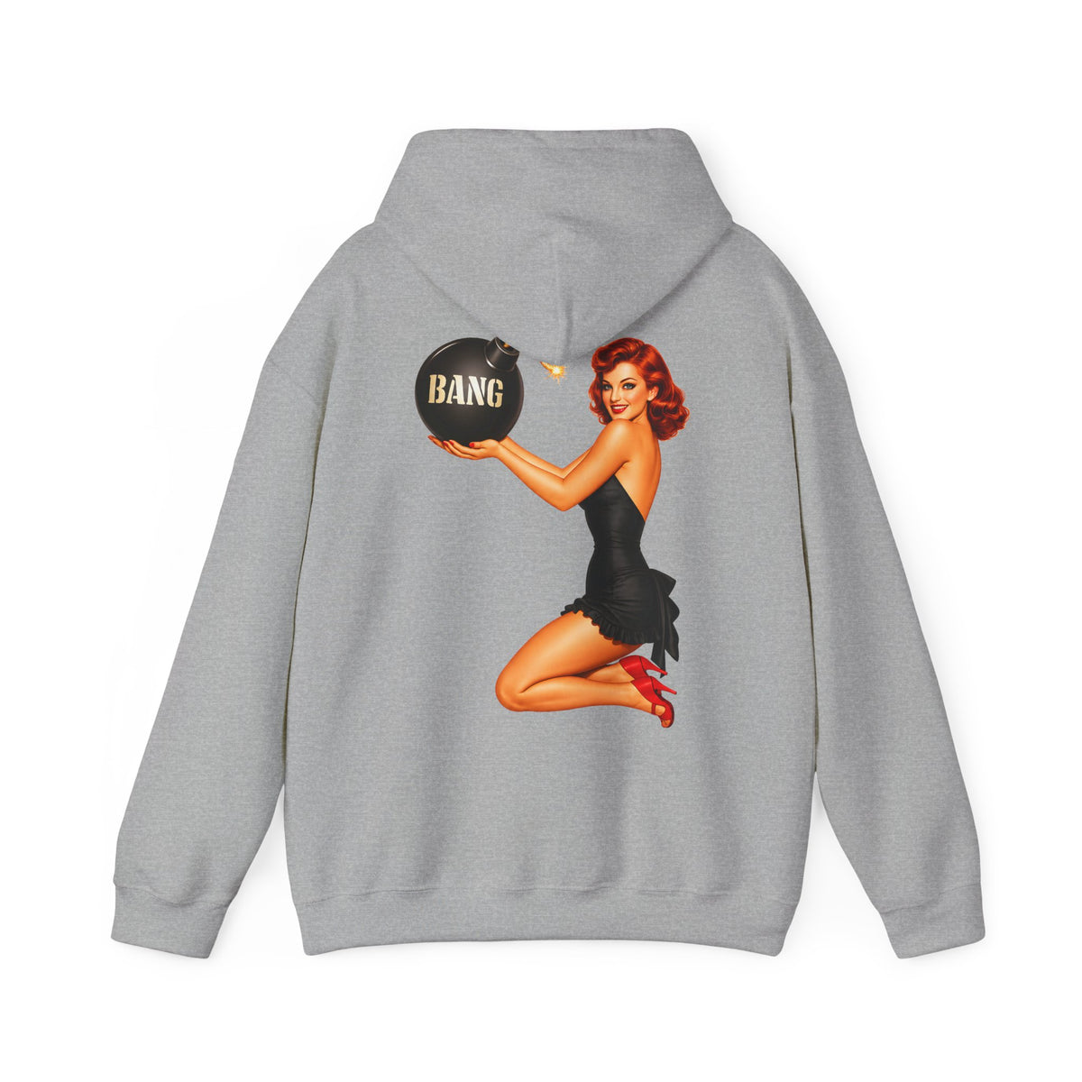 Vintage American Bang Pin Up - Hoodie