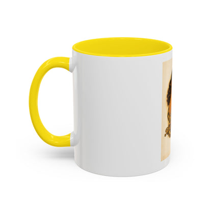 Vintage Pin-Up Coffee Mug – "One Bite Infinite Consequences" Retro Design