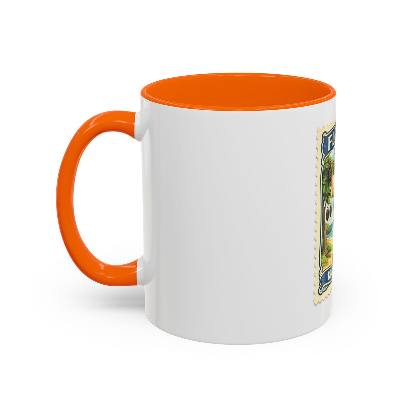 Florida Vintage Pin-Up Coffee Mug — 11/15oz Accent Mug (1845–2026)