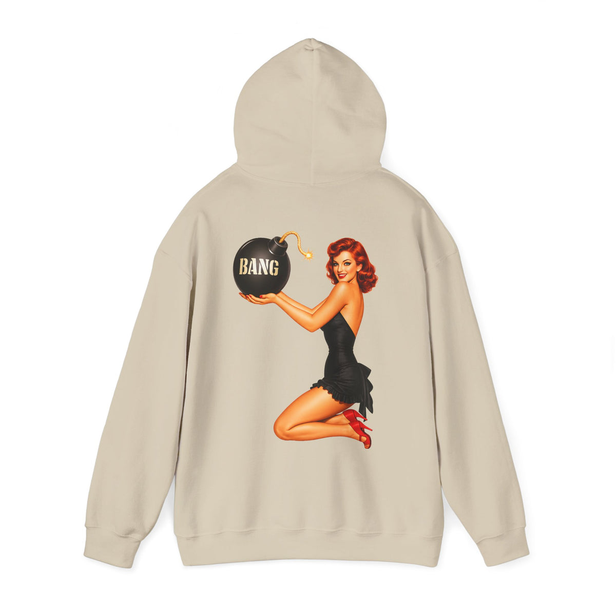 Vintage American Bang Pin Up - Hoodie