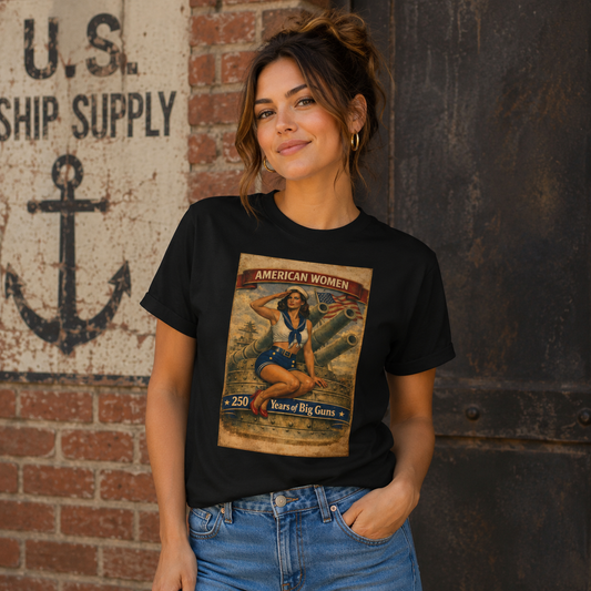 Vintage 'American Women' Graphic T-Shirt