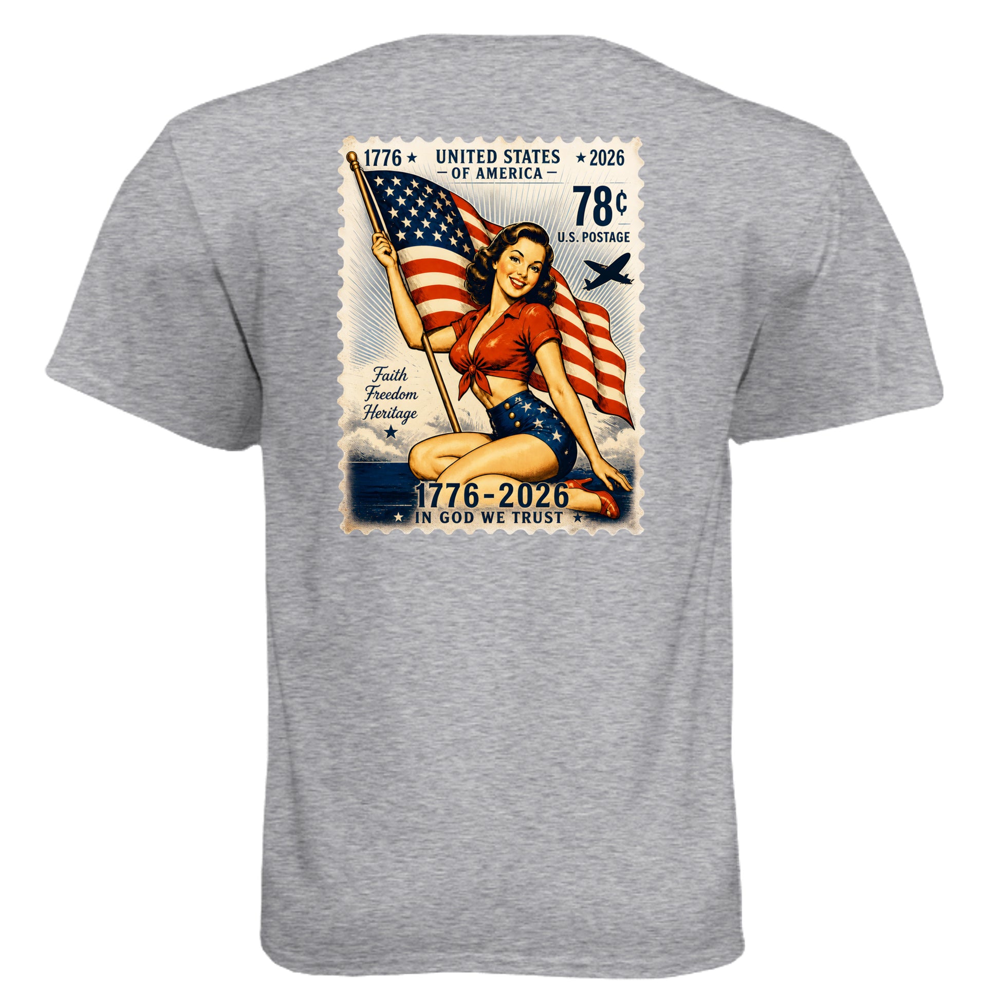 PREMIUM HEATHER - 6010 - BACK