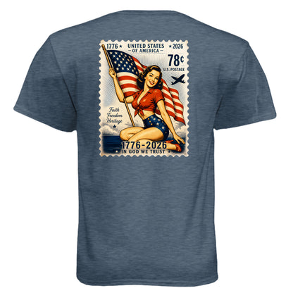 Back View Patriot Postmark 