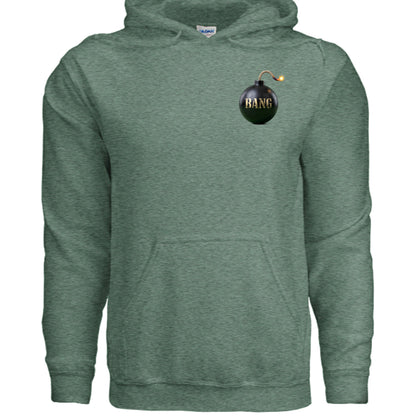 Heather Sport Dark Green - G185 - FRONT