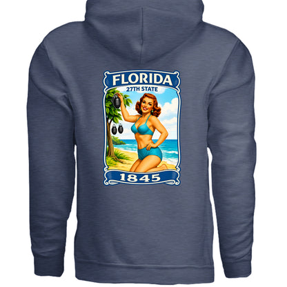 Heather Sport Dark Navy - G185 - BACK