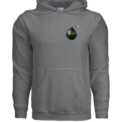 Fan Charcoal Heather - G185 - FRONT